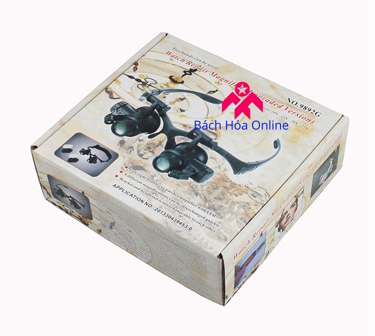 Kính lúp đeo mắt có đèn 9892G