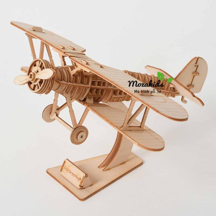 Mô hình máy bay chở khách bằng gỗ  Đồ mỹ nghệ Việt