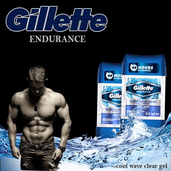 Lăn Khử Mùi Gillette Endurance Cool Wave 107g