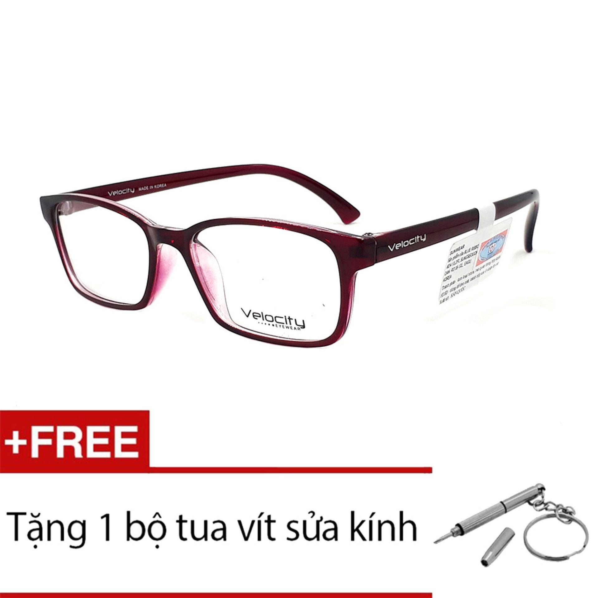 [HCM]GỌNG KÍNH VELOCITY VL3416 13 (Tặng tua vít sửa kính)