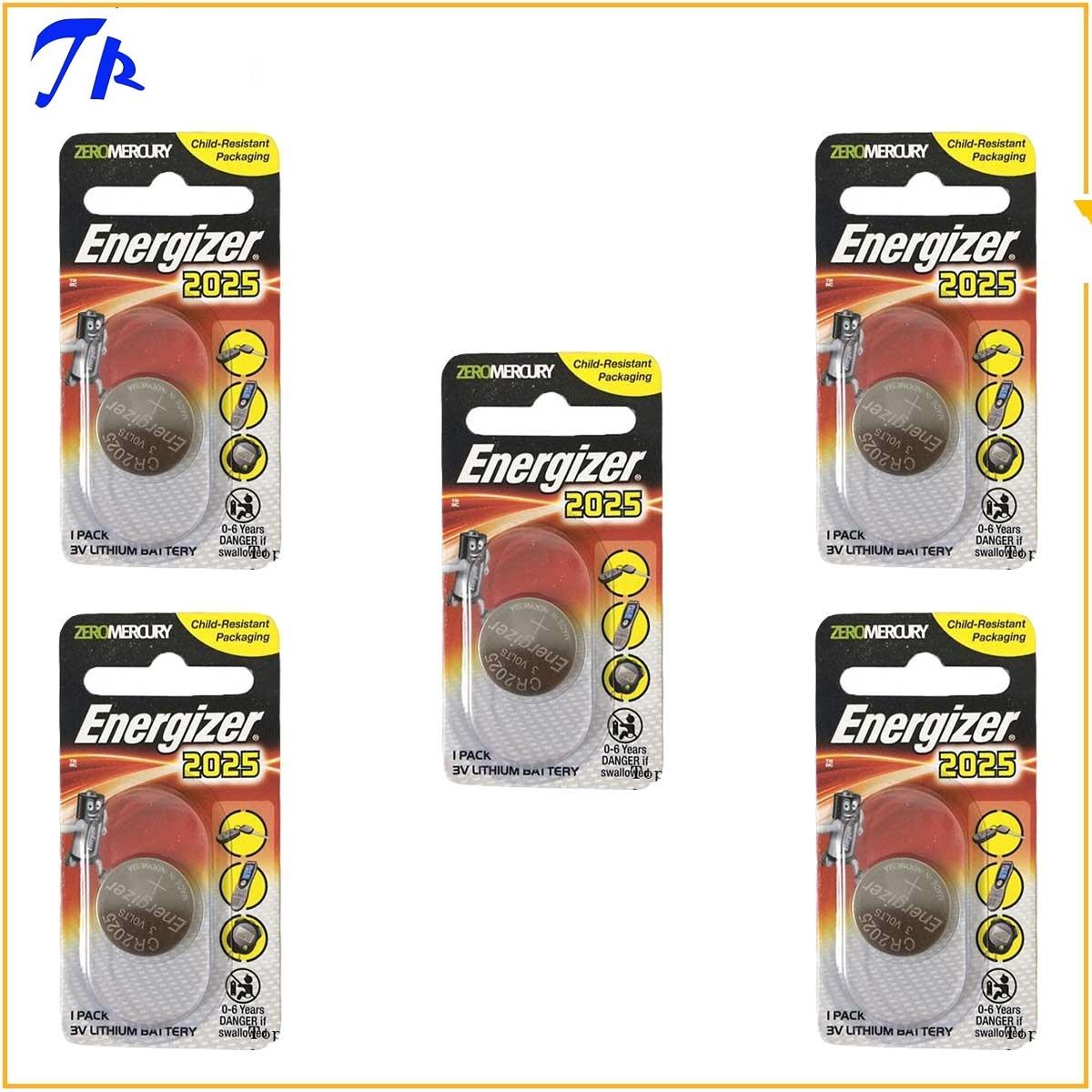 [HCM]5 viên Pin CR2025 Energizer lithium 3V