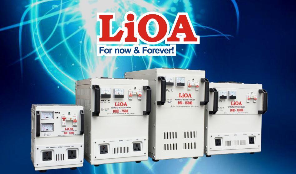 Ổn Áp Lioa 10KVA 1 Pha Dải 150-250V, Thế Hệ II 100% Dây Đồng