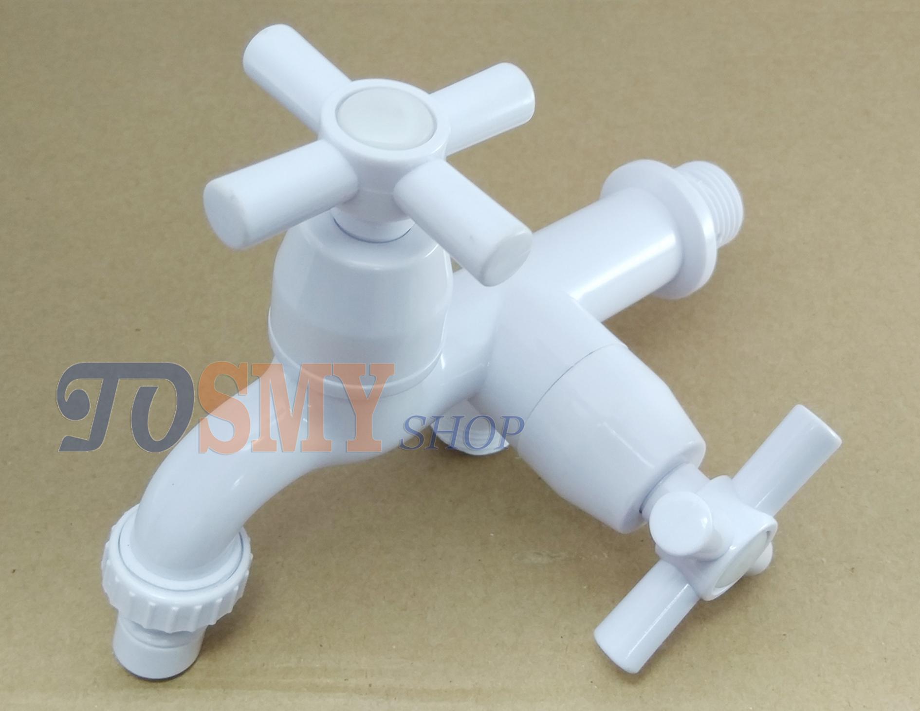 [HCM]Vòi sen lạnh Nhựa ABS NH02 (Trắng)