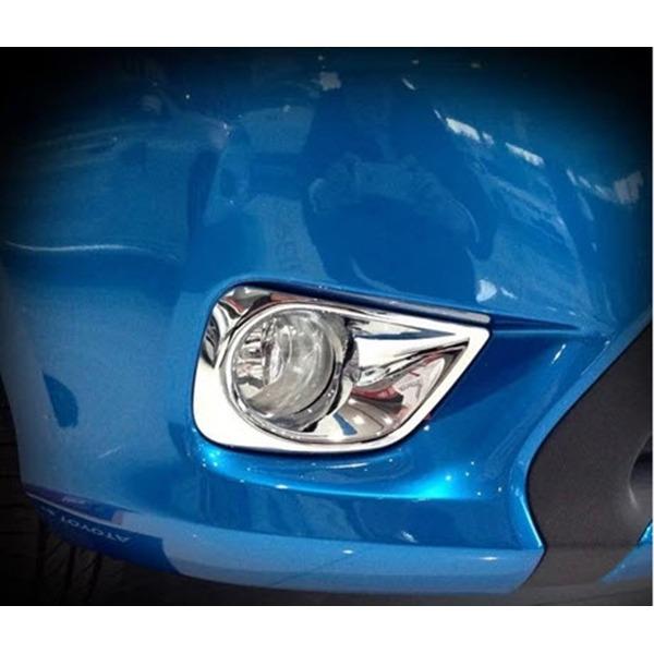 Viền đèn gầm trước xe toyota vios 2014 2015 2016 2017 2018 mạ crom- bộ 2 ốp