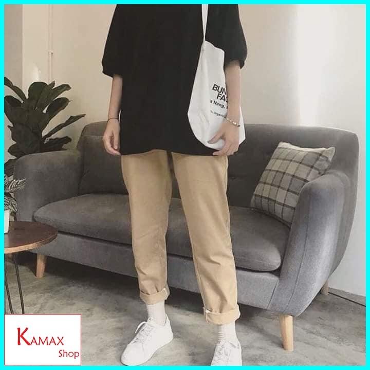 Quần Kaki Nữ Kiểu Dáng Trẻ Trung