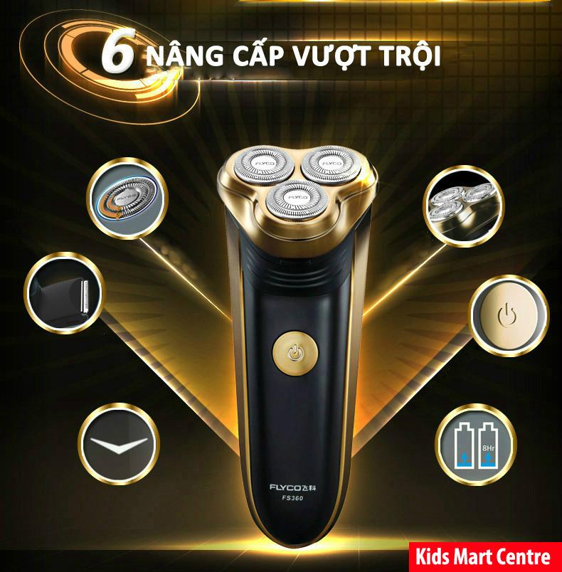 Máy cạo râu cao cấp Flyco FS-360VN