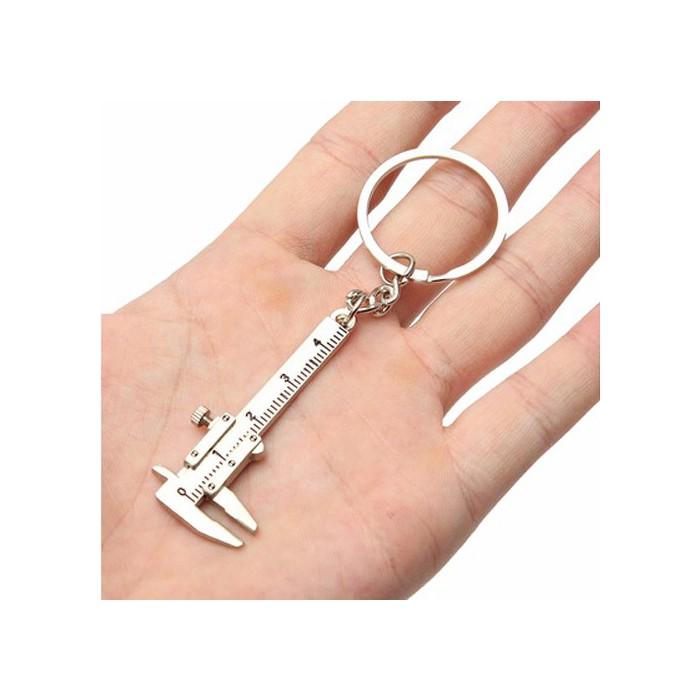móc khóa thước kẹp