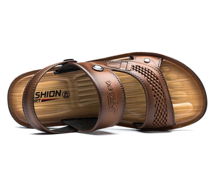 [HCM]Sandal 3 quai ngang nam thời trang