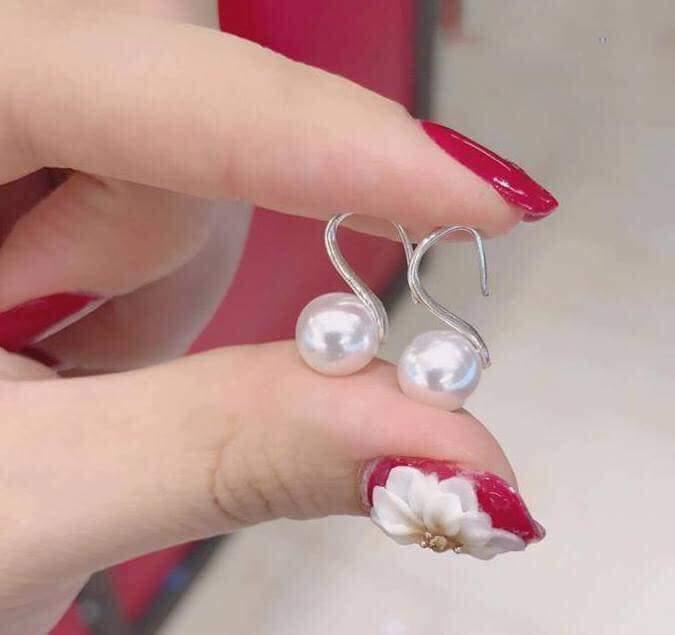 Bông Tai Ngọc Trai Dạng Móc