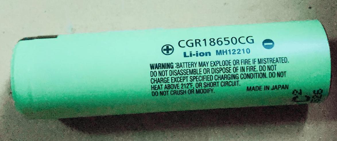 Combo 6-10 cell Pin CGR18650CG 3.7 v pin li ion.
