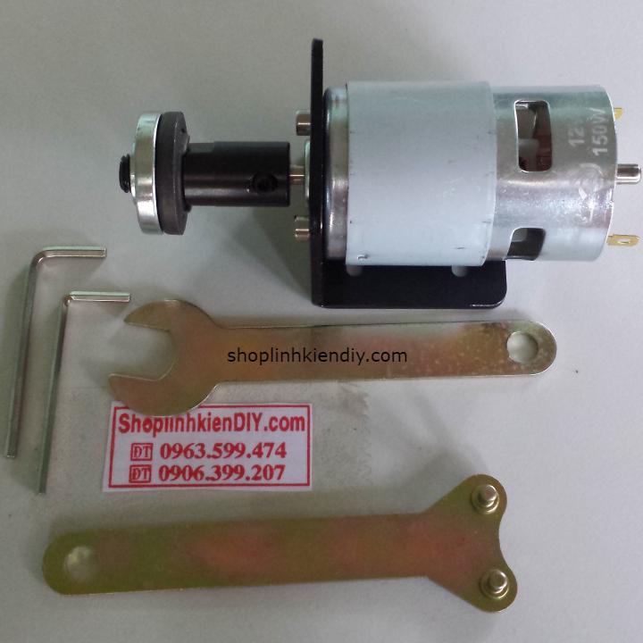 combo máy cắt mài với motor 775 150w