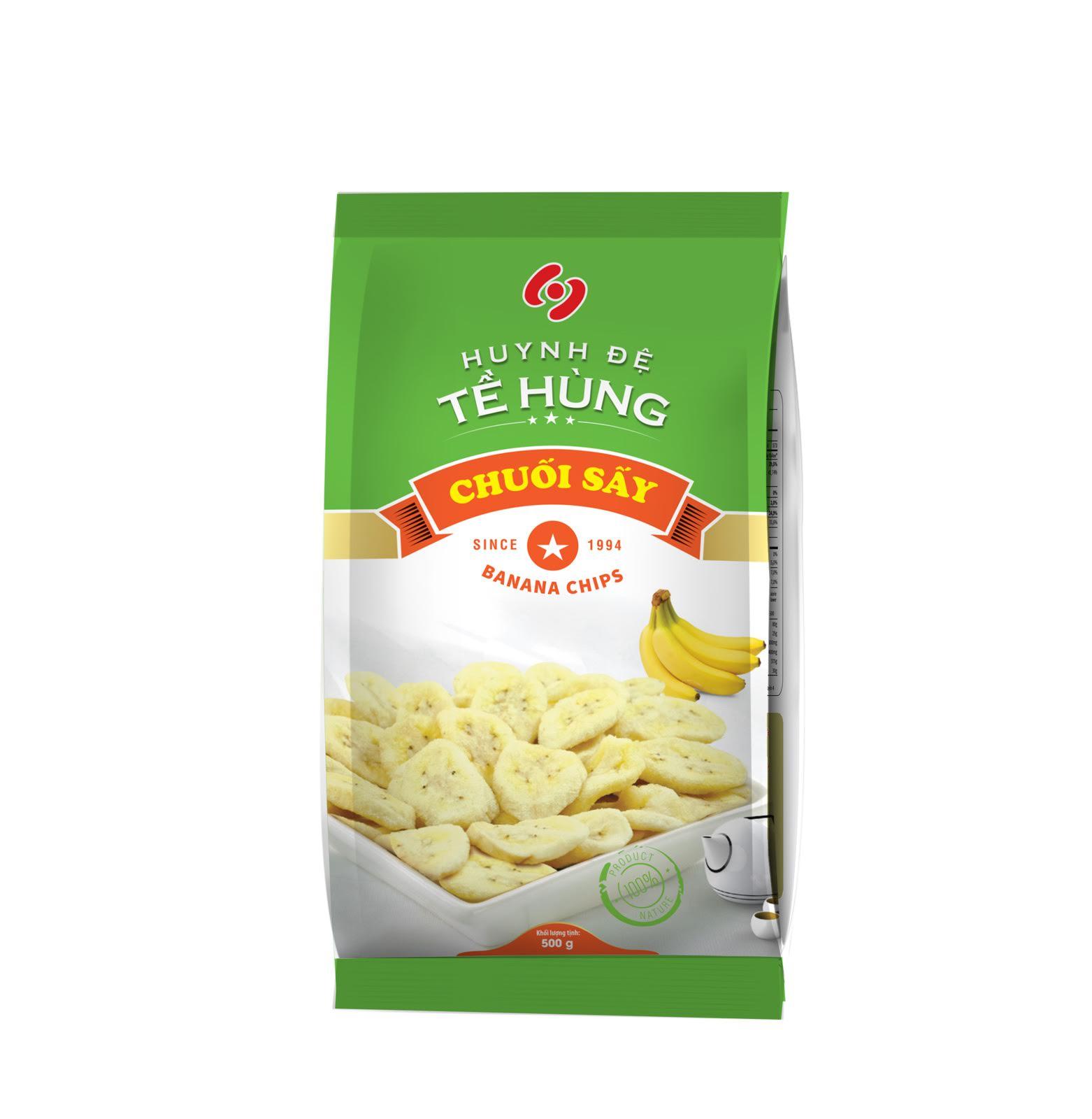 Chuối sấy khô Tề Hùng giòn ngọt