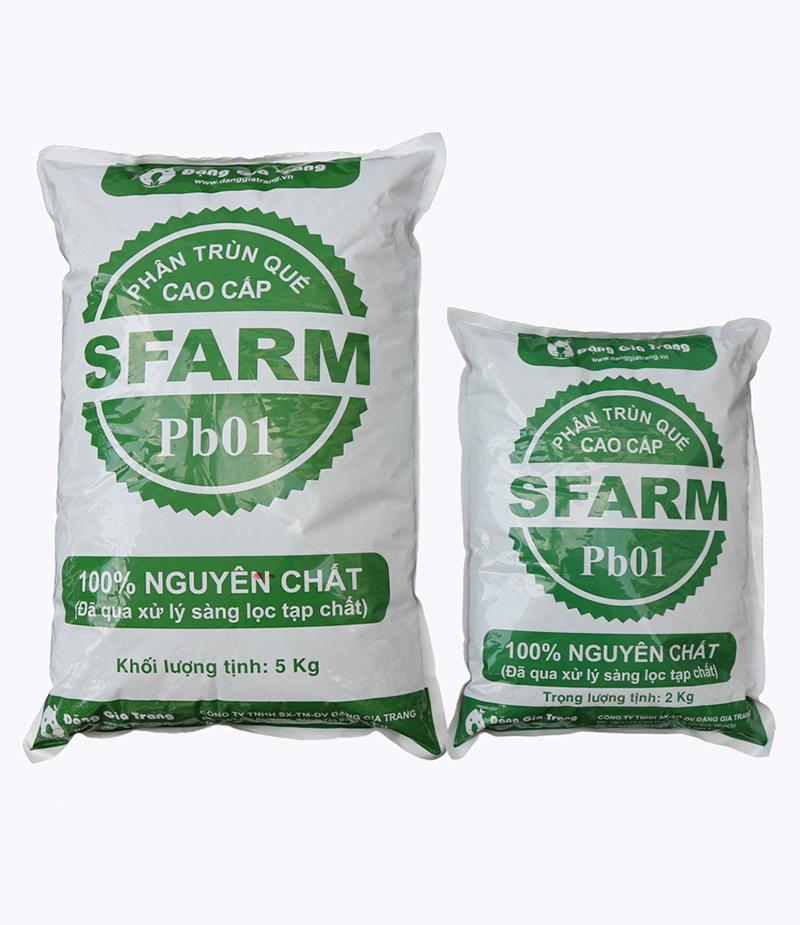 [HCM]Phân trùng quế SFarm (Túi 2kg)