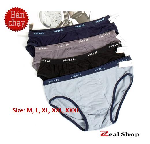 Bộ 3 quần sịp tam giác cotton Nhật