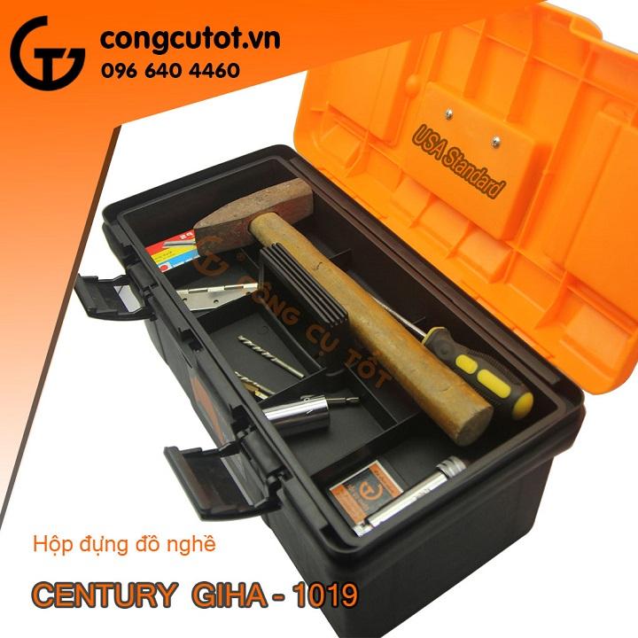 Hộp đựng đồ nghề Century Giha-1019 + Tặng 01 tuốc nơ vít