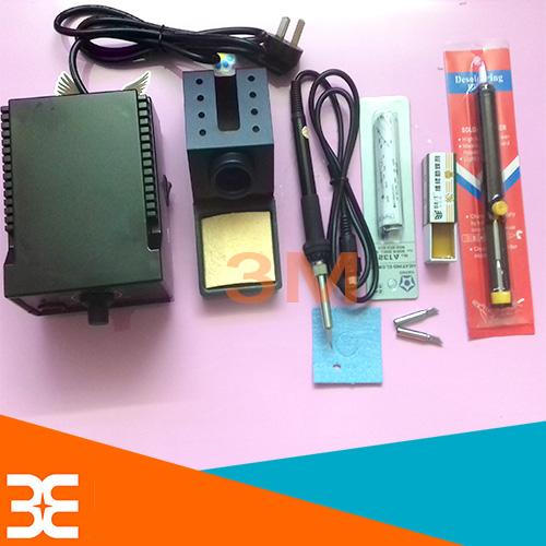 Combo Trạm Hàn Hakko 936 Và Phụ Kiện ( 01 Sensor Hàn A1321, 01 Hút Thiếc Nhỏ, 02 Mũi Hàn Dao 900M-TK, 01 Bọt Biển, 01 Nhựa Thông Hộp )