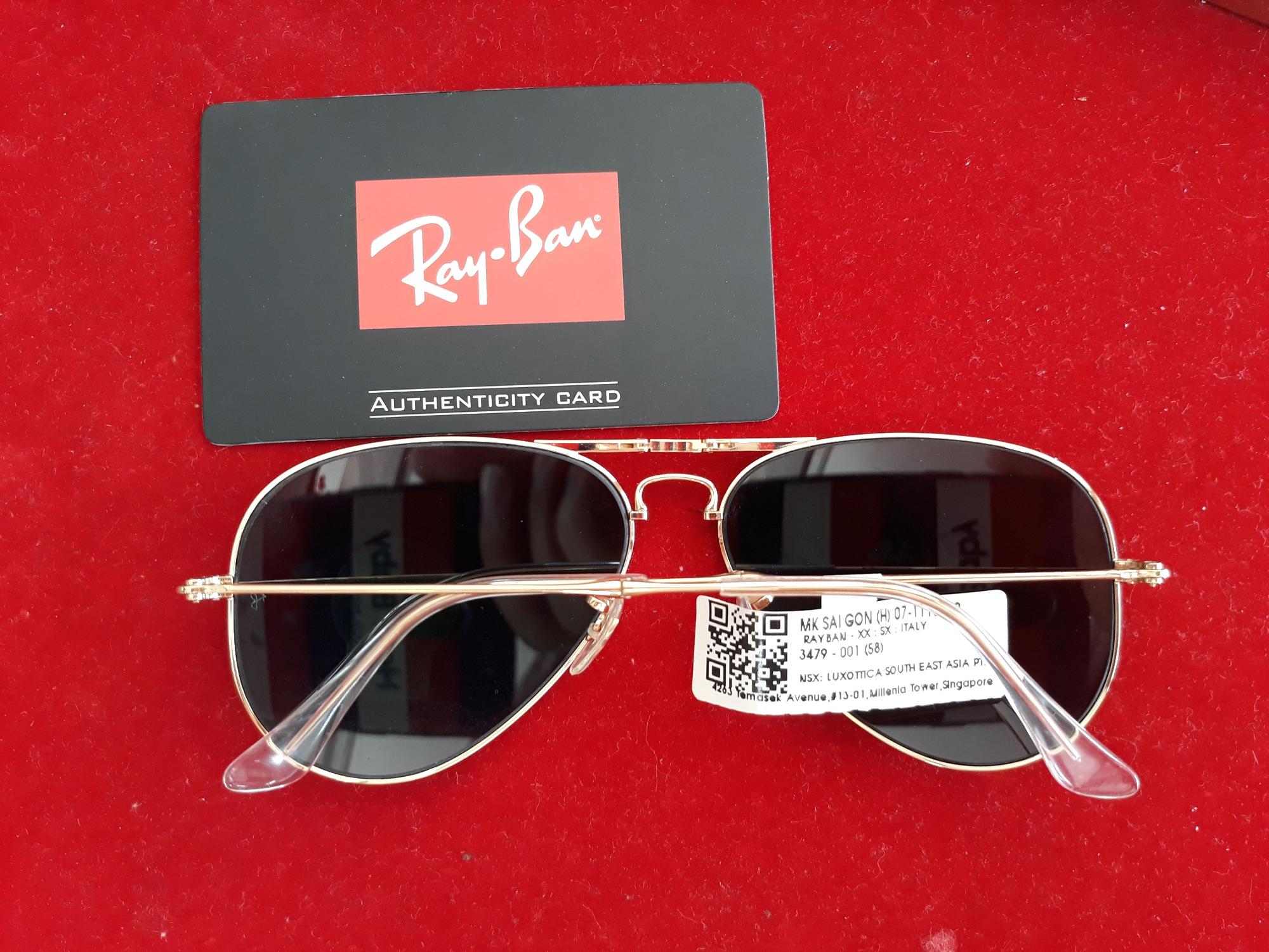 Kính mát Rayban 3479_001_58