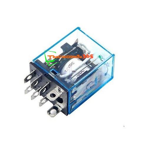 Relay trung gian ly2n-j relay 12v 10a 8 chân
