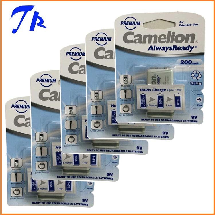 [HCM]2 viên Pin sạc 9V Camelion 200mah ( pin vuông )