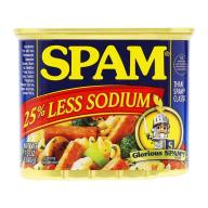 Thịt Hộp Spam 25% Less Sodium 340g The USA thumbnail