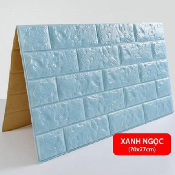 Xốp dán tường 3D giả gạch - 10 MIẾNG