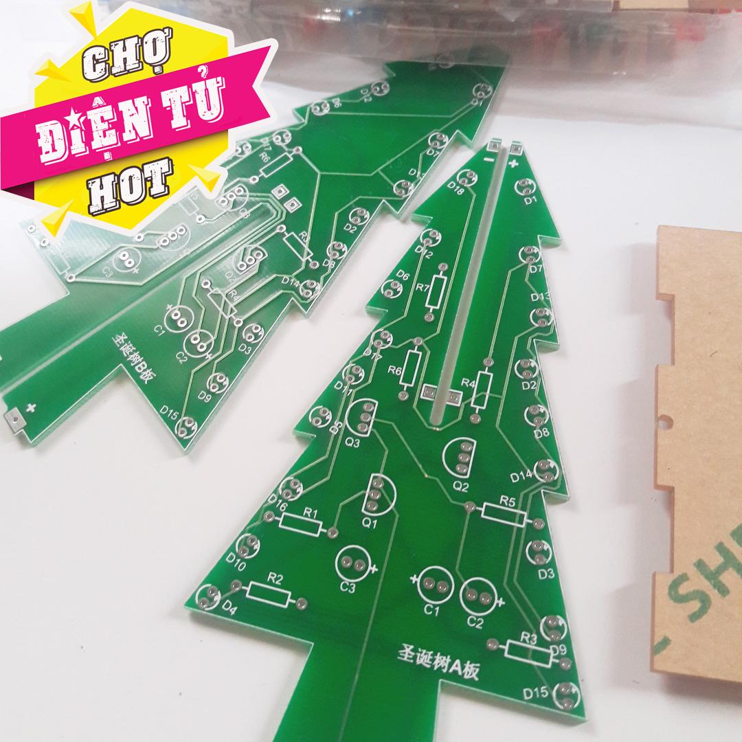 Cây Thông Noel - Tự Rap DIY Cây Thông Led