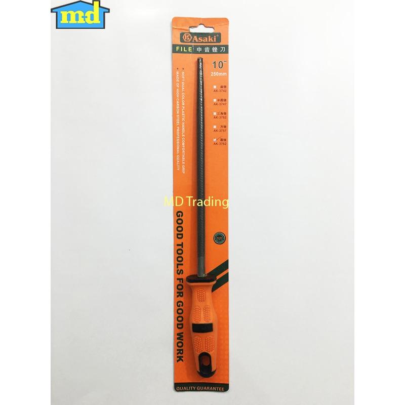 Giũa tròn Asaki AK-3762 10inch-250mm