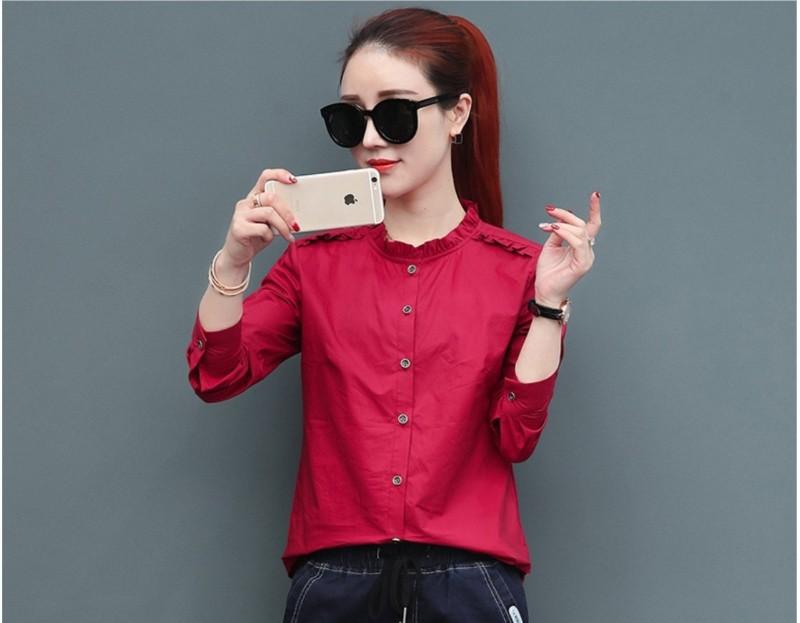 [HCM]Áo sơ mi công sở nữ cổ bèo siêu xinh