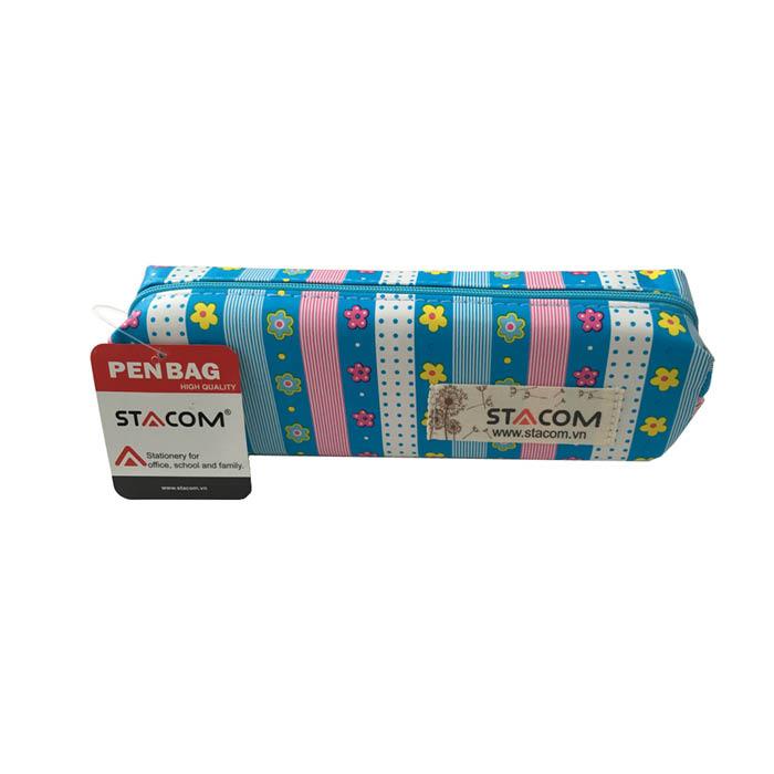 Hộp Bút PVC Stacom PB4811 (1 Ngăn)