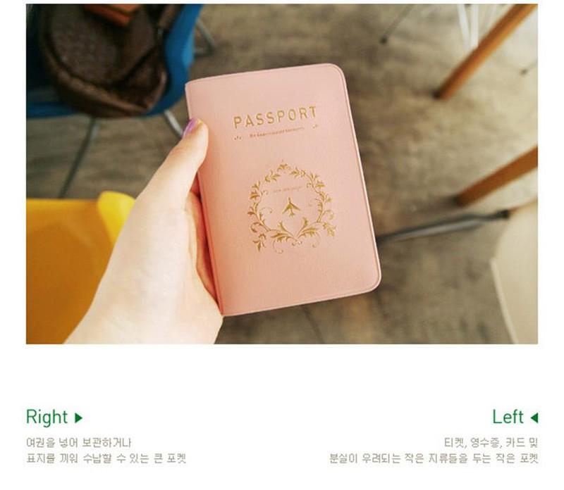 Combo 2 ví passport tình nhân