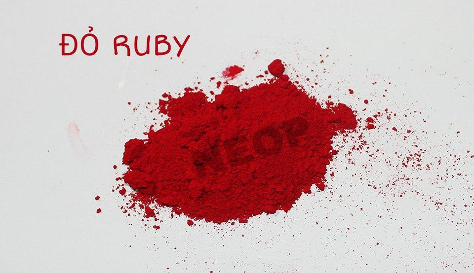 Màu Khoáng Đỏ Ruby Lì 1G - Màu Khoáng Mỹ - Nguyên Liệu Làm Son và Mỹ Phẩm Handmade