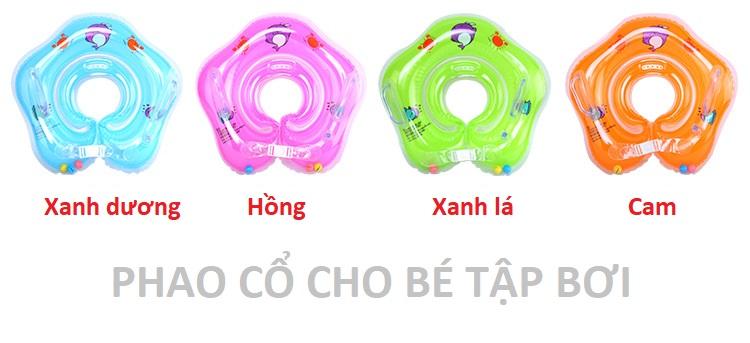 [HCM]Phao nâng cổ cho bé tập bơi