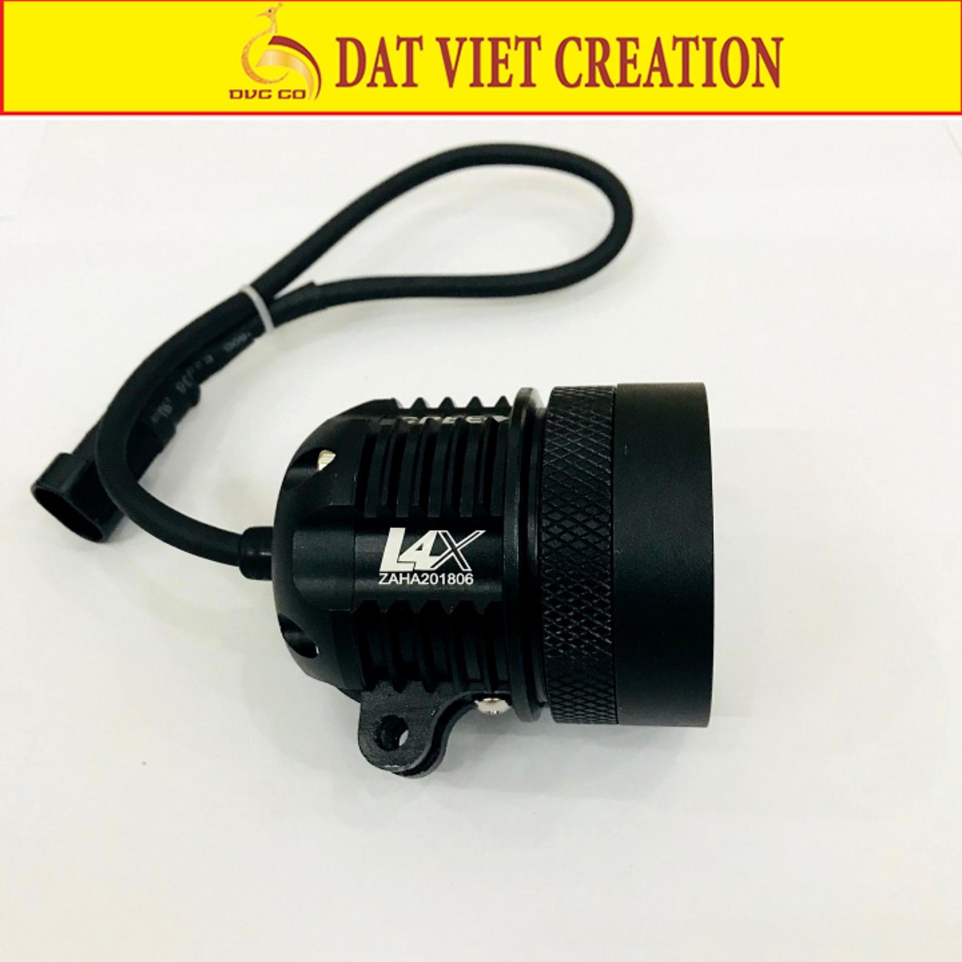 Đèn led trợ sáng xe máy, ô tô L4X Dat Viet Creation