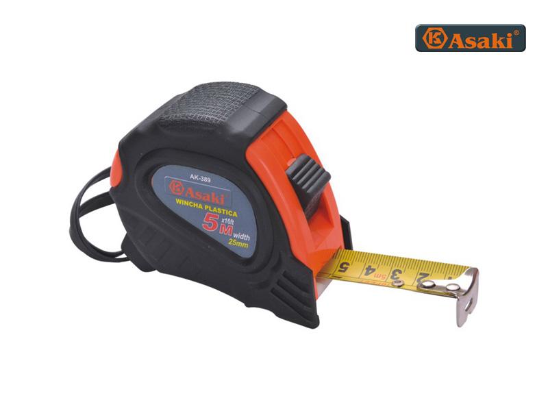 Thước cuộn thép Asaki AK-389 (dài 5m)