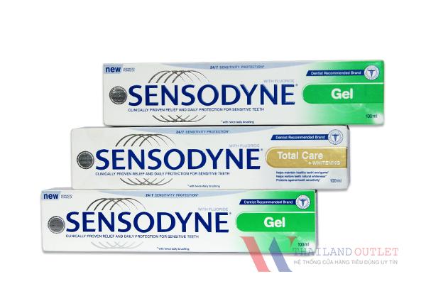 combo 12 tuýp kem đánh răng sensodyne Gel 100g