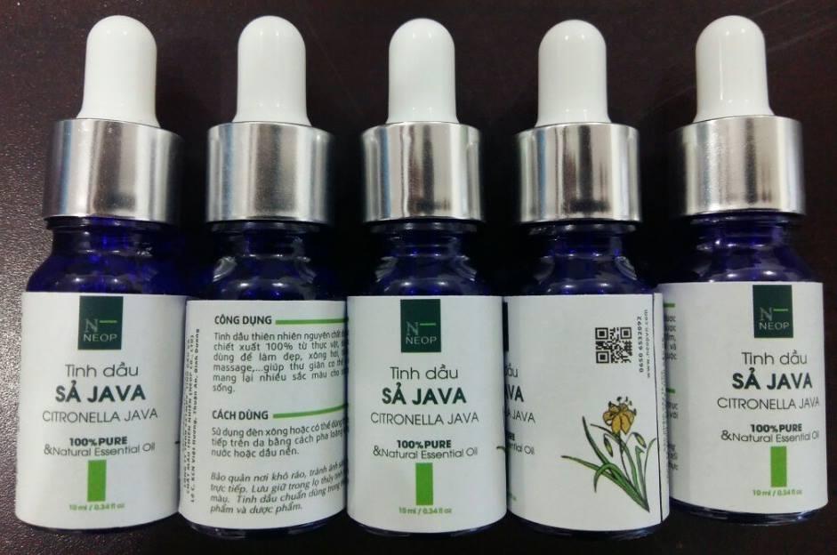 Tinh Dầu Sả Java NEOP 30ml Đuổi Muỗi - Citronella Java Essential Oil