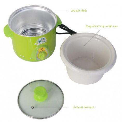 [Lấy mã giảm thêm 30%]NỒI NẤU CHÁO CHẬM CHO BÉ 15L ( TẶNG MÓC DÍNH TƯỜNG 10K )
