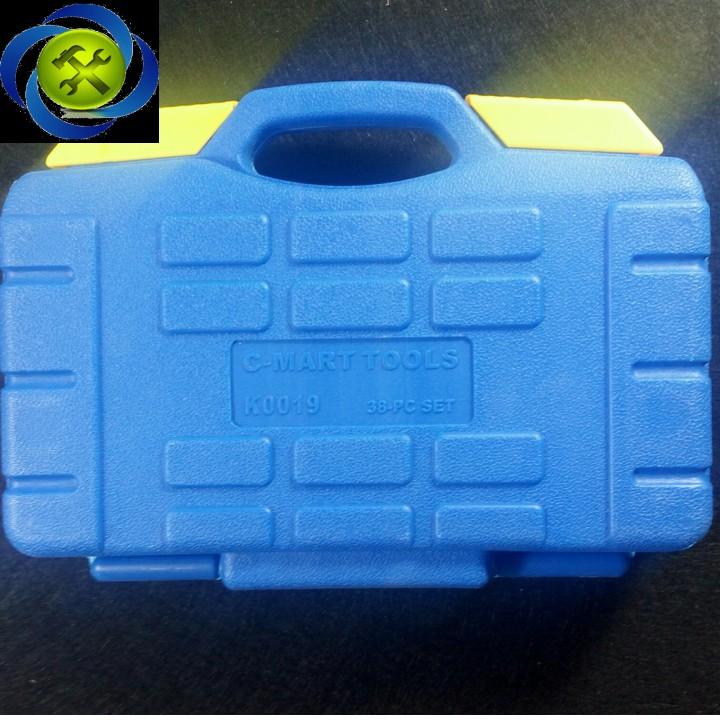 [HCM]Bộ cần tuýp 1/4 C-Mart K0019 38 chi tiết