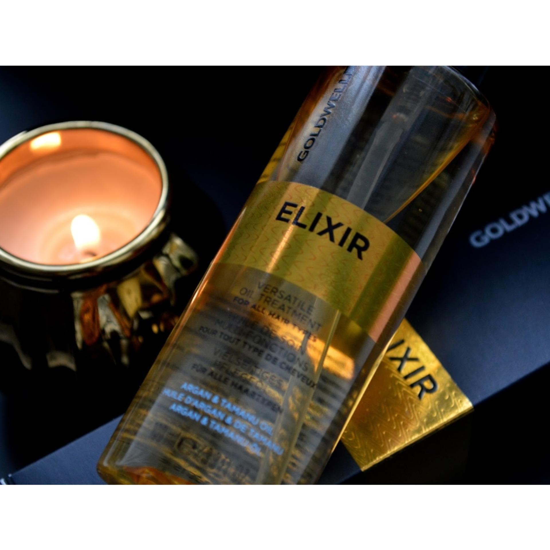 [HCM]Tinh dầu bóng dưỡng tóc Goldwell Argan Oil Elixir 100ml