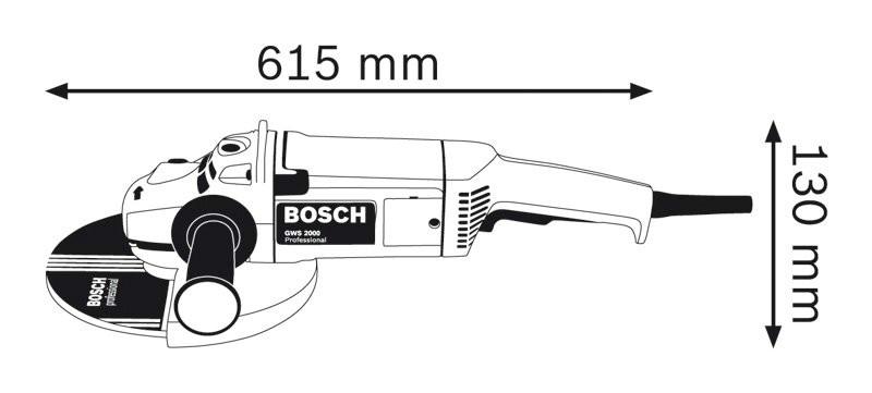 Máy mài góc Bosch GWS 2000-230
