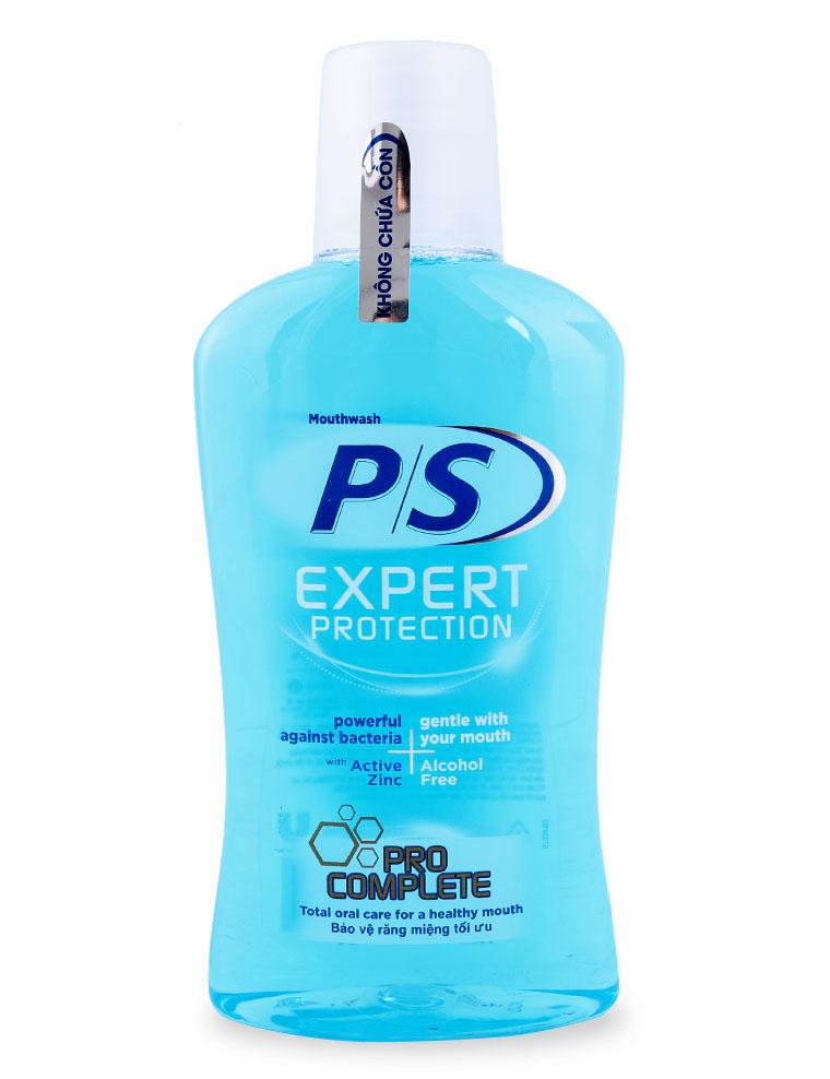 Nước Súc Miệng P/S Expert Pro Complete Chai 500ML