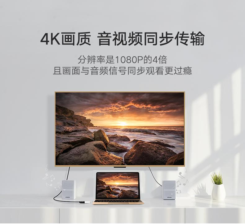Cáp USB Type C to Displayport cho Macbook Ugreen 40372