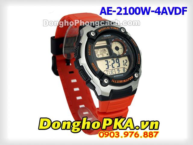 Đồng Hồ Casio Nam Điện Tử AE-2100W-4AVDF