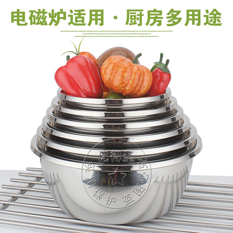 Hình Tròn Bếp Đồ Gia Dụng Lưu Vực Canh Chậu Inox