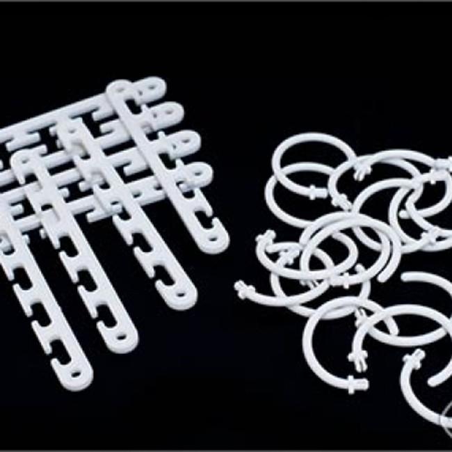 1 Bộ 8 móc treo quần áo đa năng