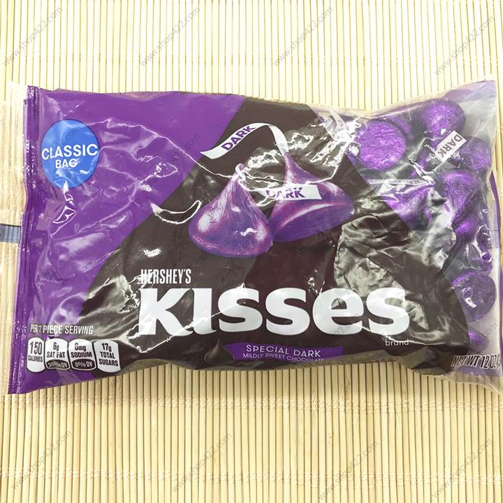 Kẹo Chocolate Hersheys Kisses Special Dark 340g