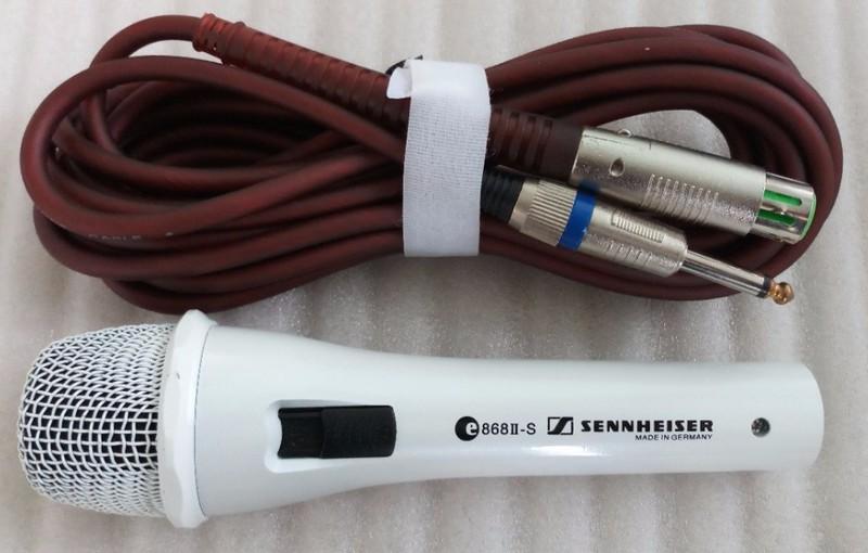 Micro hát karaoke có dây sennheiser 868 ii s