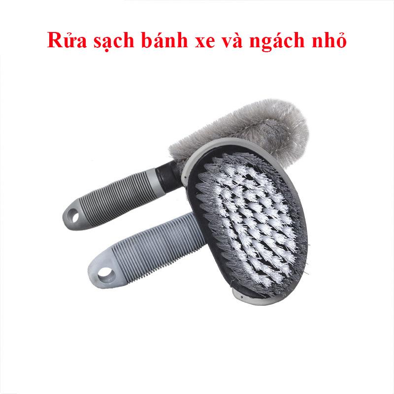 Bộ 2 dụng cụ rửa xe ô tô và xe máy