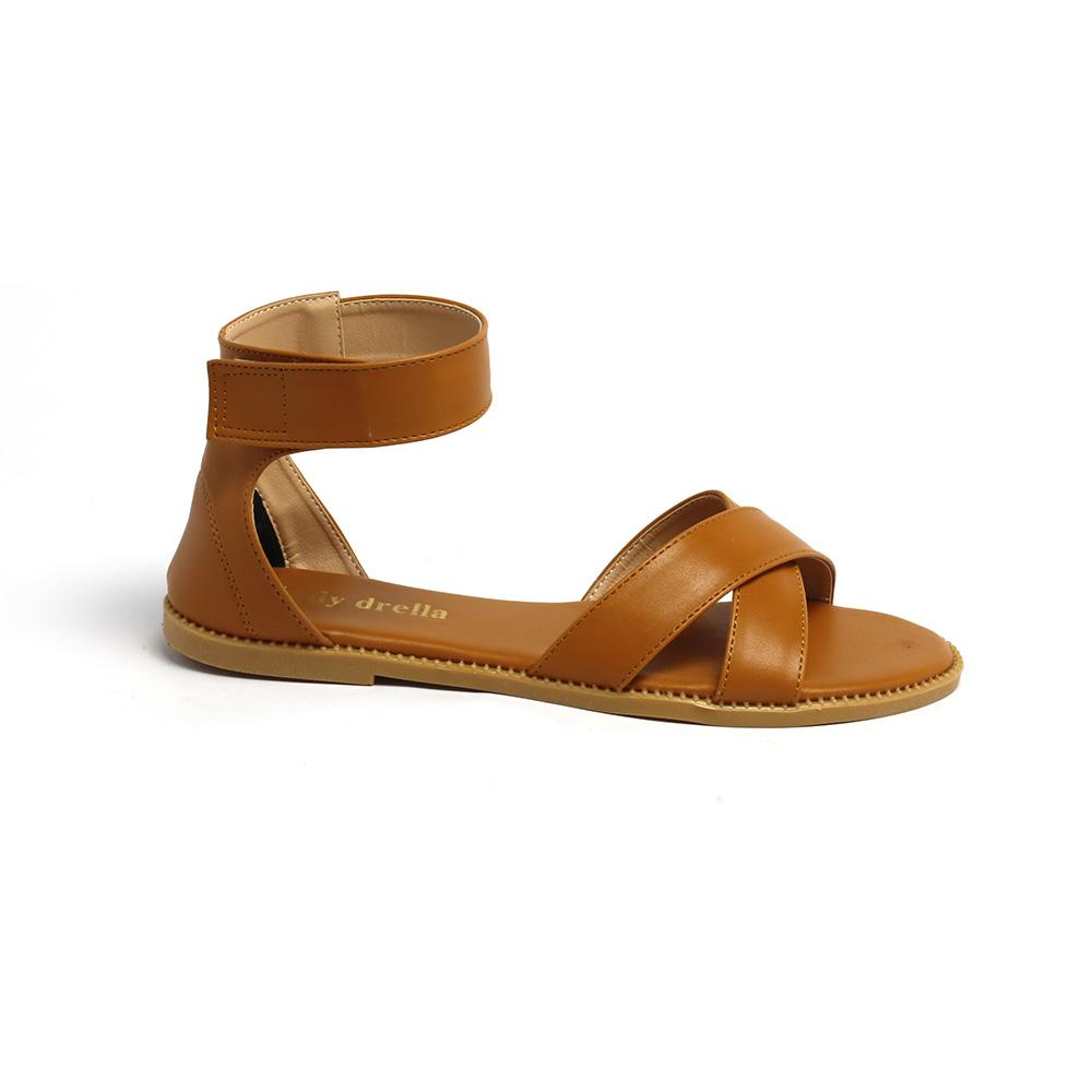CINDYDRELLA - SANDAL DẾ BỆT QUAI CHÉO C10N