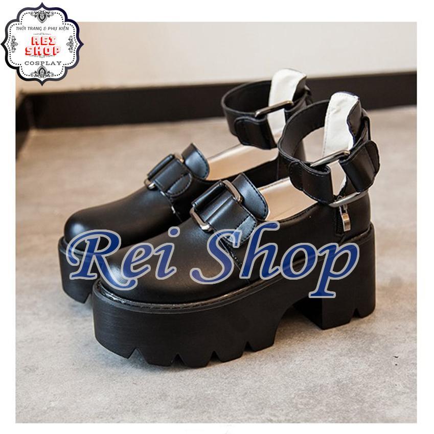 [ĐẶT LÊN 1 SIZE] Giày Punk Rock - Giày Harajuku - Giày Cosplay - G02